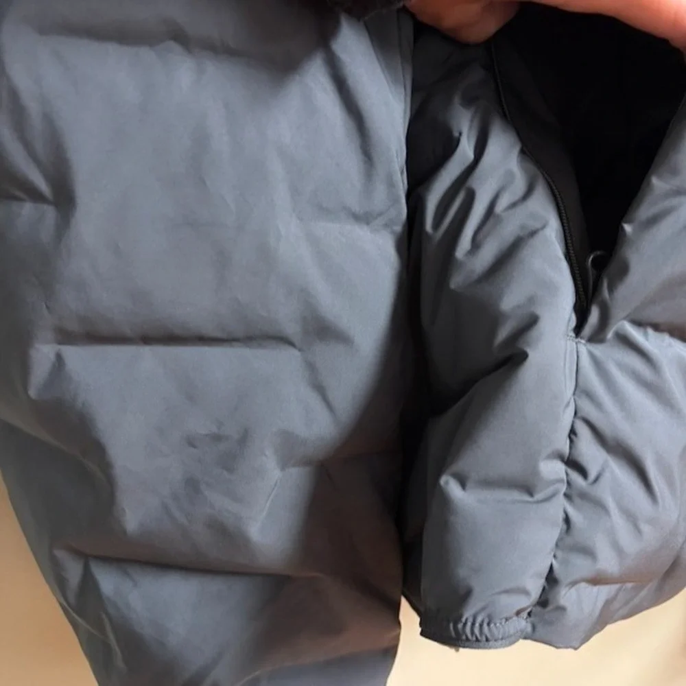 Uniqlo Mens PUFFTECH Parka Hooded Puffer Jacket Lightweight Packable M Gorpcore